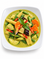 Picture of 73.Green Vegetables curry / Kang Pug
